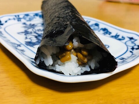 簡単納豆巻き